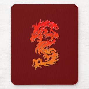 Mousepad Mouse Fantasia de Dragão Chinês