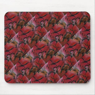 Mousepad Mouse Floral de Padrão "Rosa Vase 2"