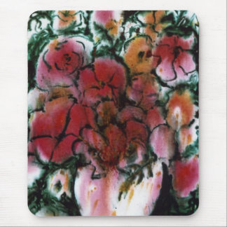 Mousepad Mouse Floral "Rosa Vase"