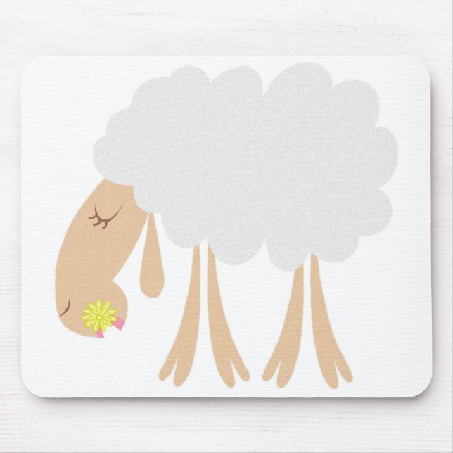 Mousepad Mouse Fluffy McCottonball (Frente)