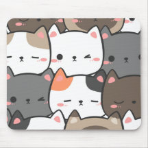 Mouse Gato Kawaii - Decoração de Mesa