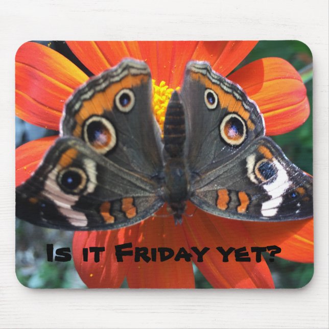 Mousepad Mouse humor de sexta-feira (Frente)