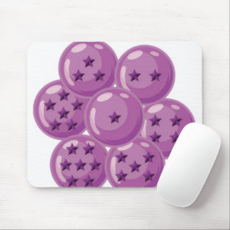 Mousepad mouse mat dragon balls purple