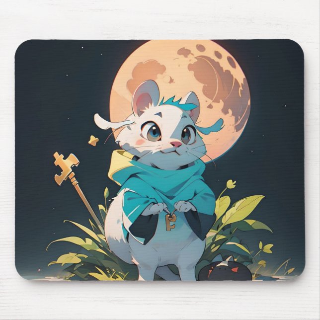 Mousepad Mouse Místique Mouse Lunar (Frente)