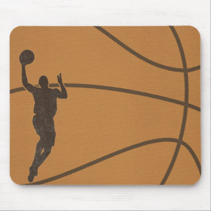 Mousepad Mouse Mouse Ball Ball Pad de Basquete