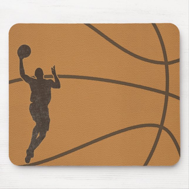 Mousepad Mouse Mouse Ball Ball Pad de Basquete (Frente)