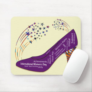 Mousepad Mouse Mouse Motivado Inspirado por Mulheres