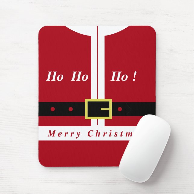 Mousepad Mouse Natal Pad Gift Papai Noel (Com mouse)