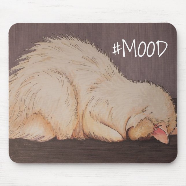 Mousepad Mouse Pad: #MOOD (Frente)