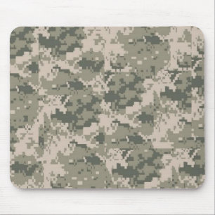 Mousepad Mouse Padrão Digital de Camuflagem ACU Camo
