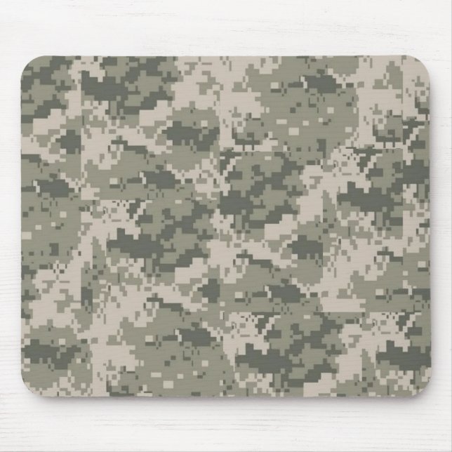 Mousepad Mouse Padrão Digital de Camuflagem ACU Camo (Frente)