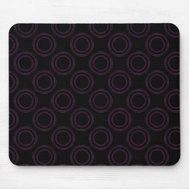 Mousepad Mouse Perfeitamente Luxuoso, Roxo (Frente)