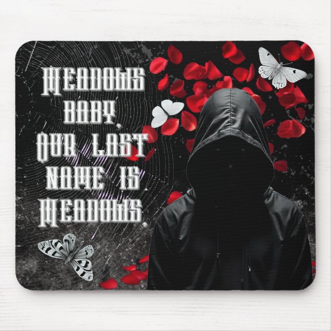 Mousepad Mouse Personalizado Assombrando Adeline Zade Meado (Frente)