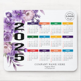 Mousepad Mouse Personalizado com Calendário 2025 do Cheio