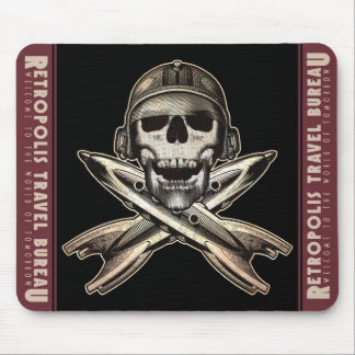 Mousepad Mouse Pirata Espacial (Foguetes)