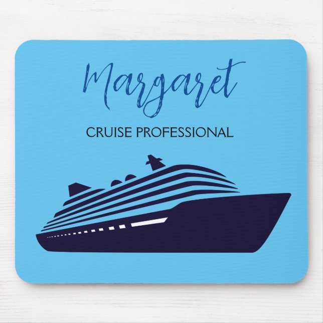 Mousepad Mouse Profissional de Cruzeiro Azul com Presente d (Frente)