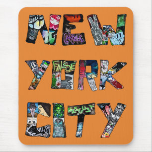 Mousepad Mousemat de Arte de Nova Iorque Street