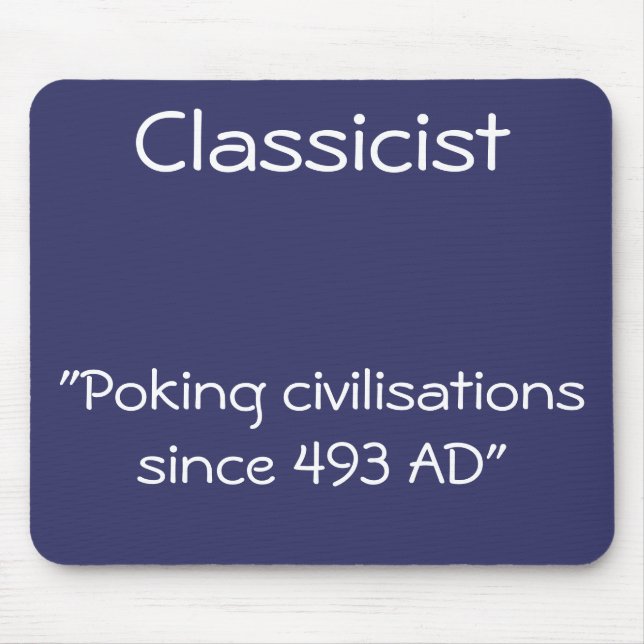 Mousepad Mousemat do Classicist (Frente)