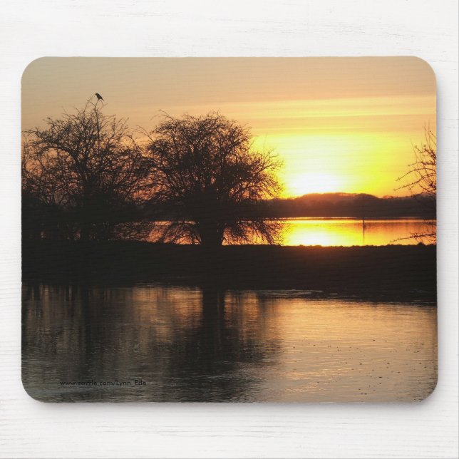 Mousepad Mousemat - inundações em Tewkesbury 2008 (Frente)