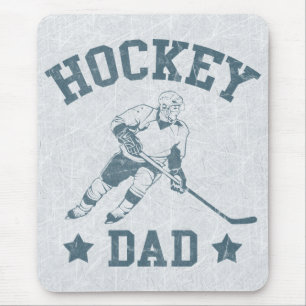Mousepad Mousemat Pai de hóquei