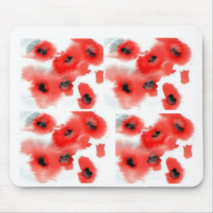 Mousepad mousemat - papoilas
