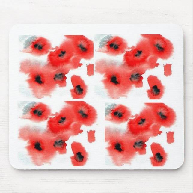 Mousepad mousemat - papoilas (Frente)