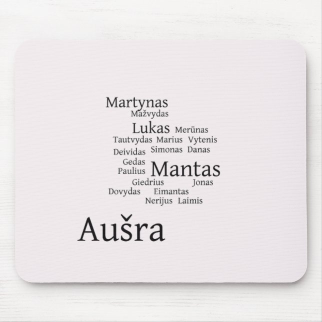 Mousepad Mousemats (Frente)