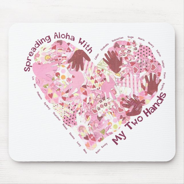 Mousepad Mousepad: Espalhamento Aloha (Frente)
