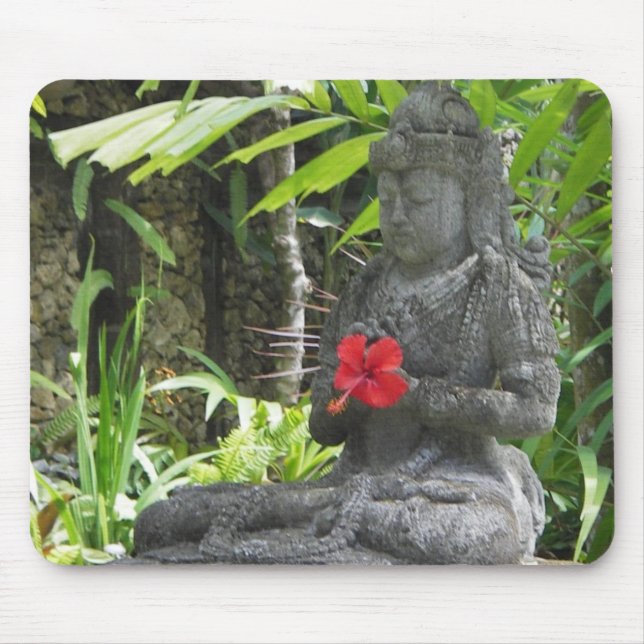 Mousepad Mousepad: Estátua de Bali (Frente)