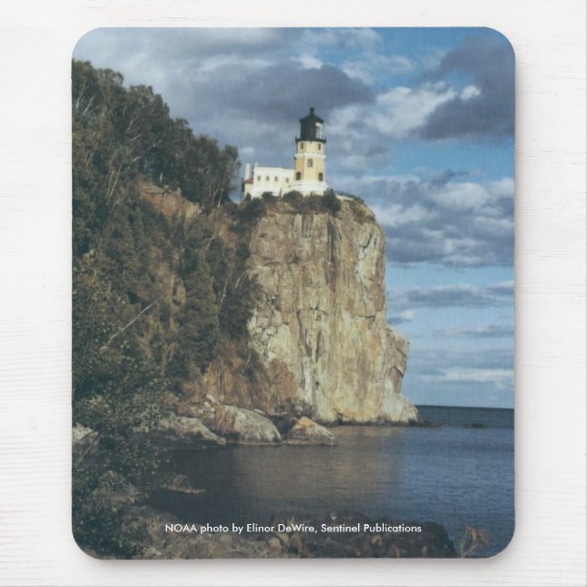 Mousepad Mousepad/farol da rocha separação de Minnesota (Frente)