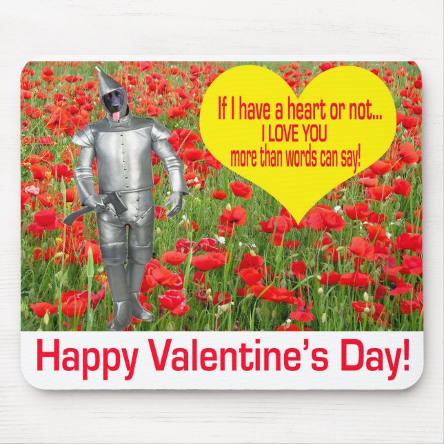 Mousepad mousepad. Feliz dia de os namorados. laboratório p (Frente)