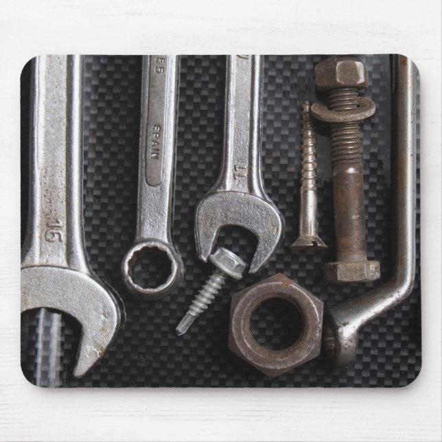 Mousepad MousePad: ferramenta de bancada mecânica (Frente)