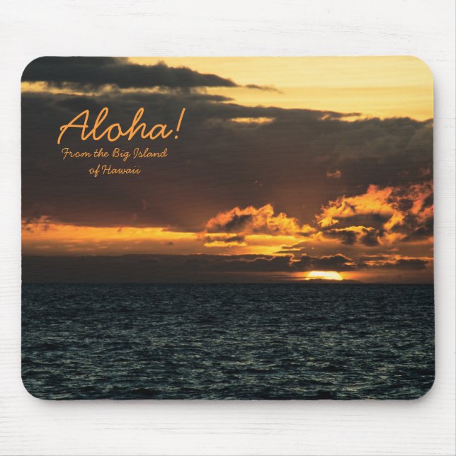 Mousepad Mousepad: Hawaii Sunset (Frente)