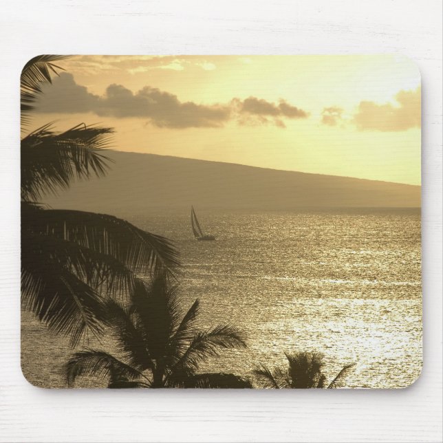 Mousepad Mousepad: Lahaina Sunset #1 (Frente)