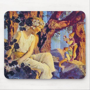 Mousepad Mousepad: Menina com duendes - por Maxfield