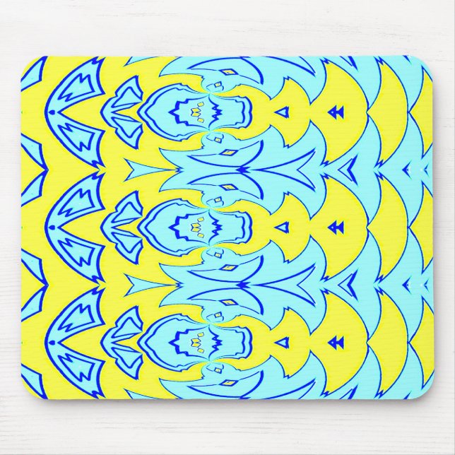 Mousepad Mousepad, um elegante design clássico multicolorid (Frente)