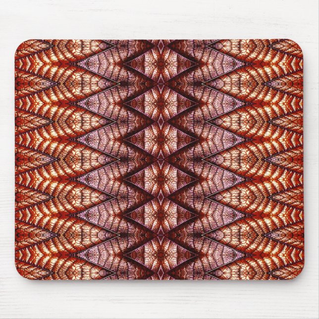 Mousepad Mousepad, um elegante design de textura vermelha (Frente)