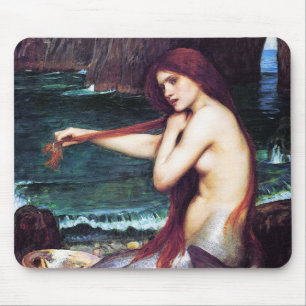 Mousepad Mousepad: Waterhouse de John - uma sereia