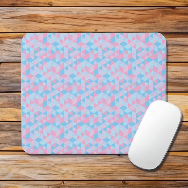 Mousepad  Mousepat pastel color geometric pattern (Criador carregado)