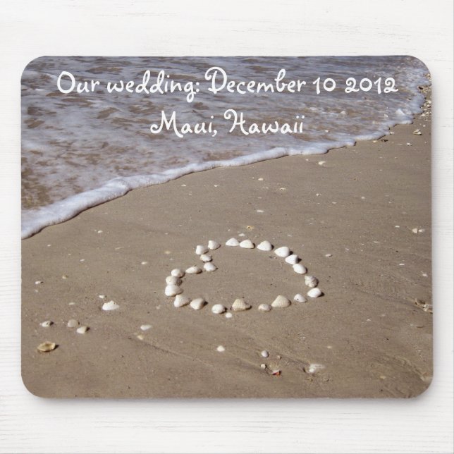 Mousepad Mouses pads de praia (Frente)