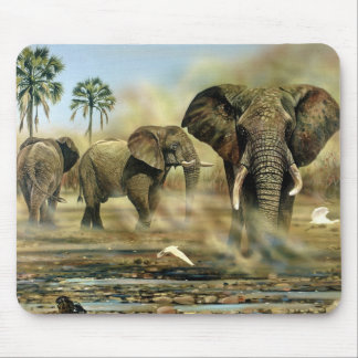 Mousepad Mouses pads de touros de elefantes