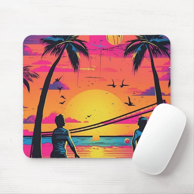 Mousepad Mouses pads de Verão (Com mouse)