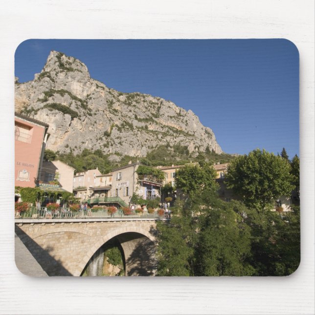 Mousepad Moustiers-Sainte-Marie, Provence, França. (Frente)