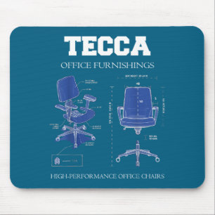 Mousepad Móveis para Escritório Tecca - Cadeiras de Alto De