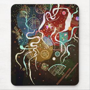 Mousepad Movimento de Kandinsky mim tapete do rato