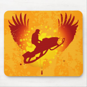 Mousepad movimento de neve hi-fi