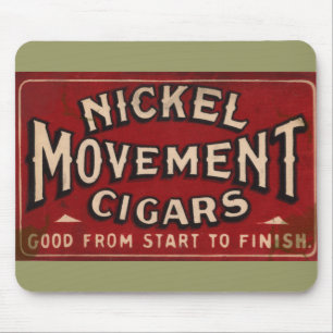 Mousepad Movimento de Níquel Charro 1900