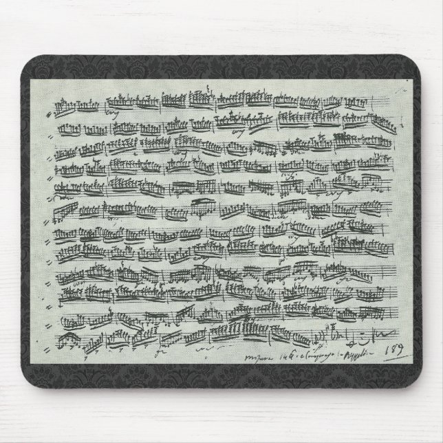 Mousepad Movimento perpétuo de Paganini (Frente)
