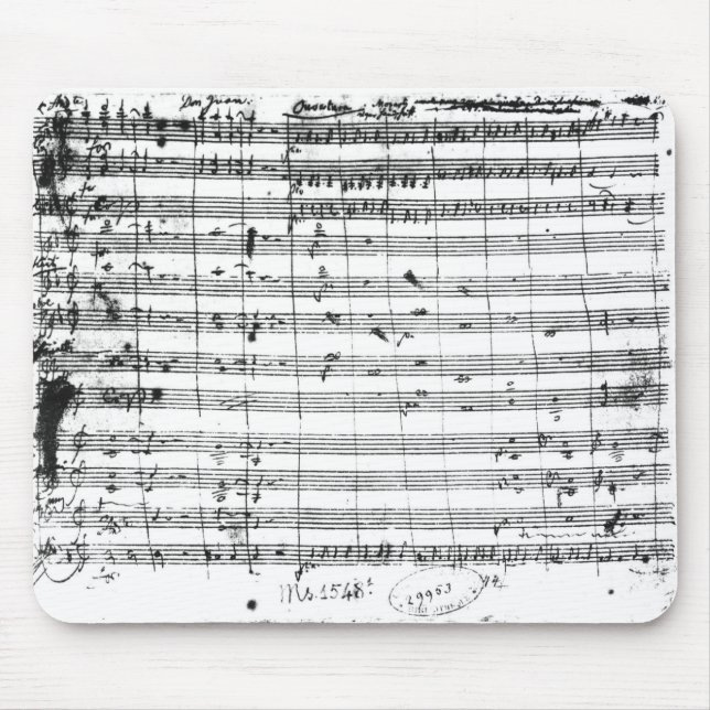 Mousepad Ms.1548 Ouverture da ópera 'Don Giovanni (Frente)