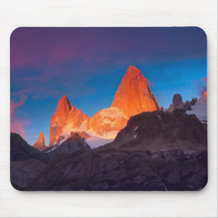 Mousepad Mt Fitz Roy no nascer do sol